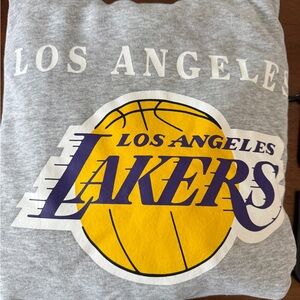 NBA Gray Los Angeles Lakers Sweatshirt